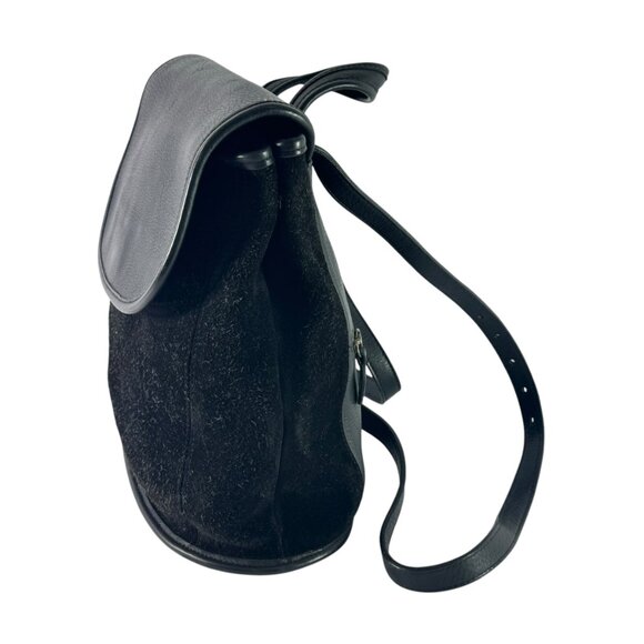 1996 COACH 9016 Black Leather Berkeley Women Backpack Made in The United States main image 8